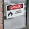 Signmission Highly Flammable Danger Sign, Vinyl Decal, 14in W x 10in L, 2PK OS-2PACK-DS-D-1014-L-2027 - alternate 6